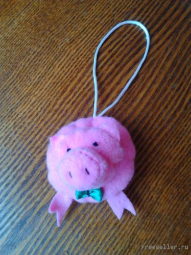 Мягкая игрушка Хрюша своими руками