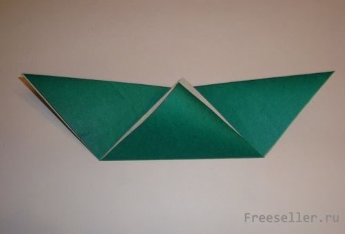 Делаем сердце с крыльями в технике Оригами