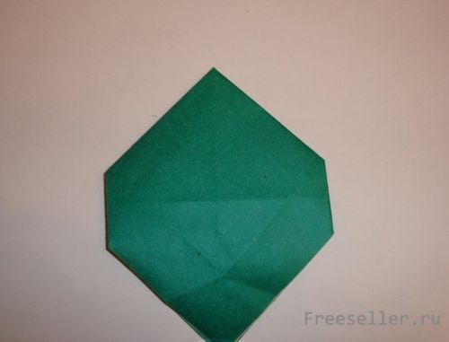 Делаем сердце с крыльями в технике Оригами