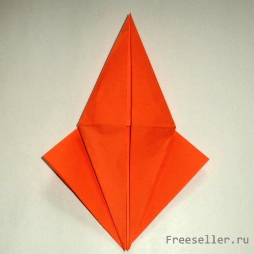 Делаем японского журавлика в оригами