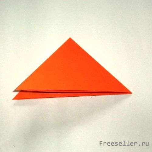 Делаем японского журавлика в оригами