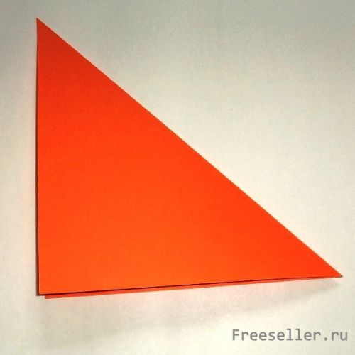 Делаем японского журавлика в оригами