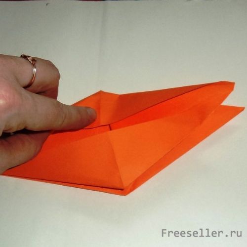 Делаем японского журавлика в оригами