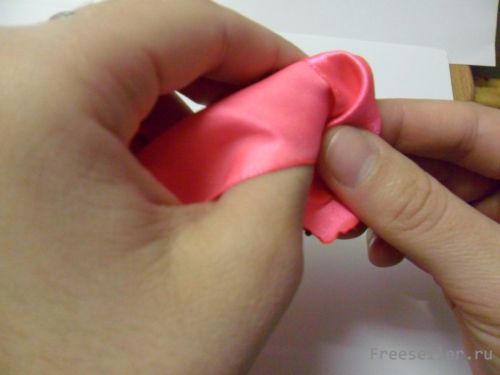 Изготовление атласного ободка