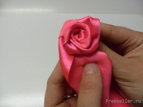 Изготовление атласного ободка