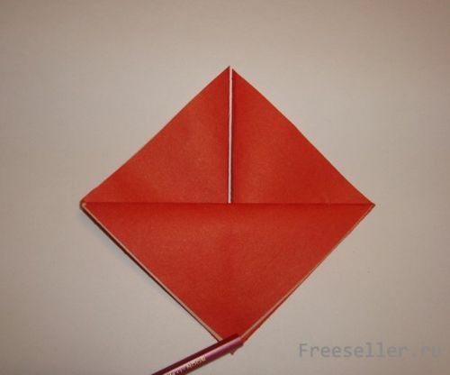 Изготовление Валентинки - Сердце в технике Оригами