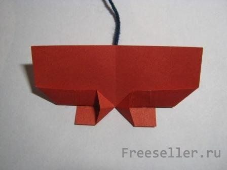 Изготовление закладки -Сердечко с цветком