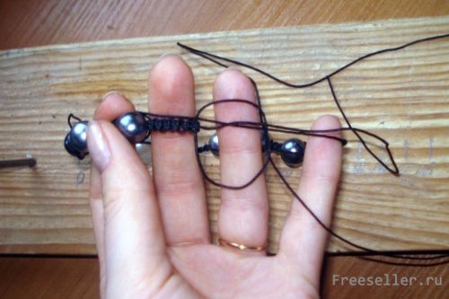 Изготовление браслета Шамбала своими руками