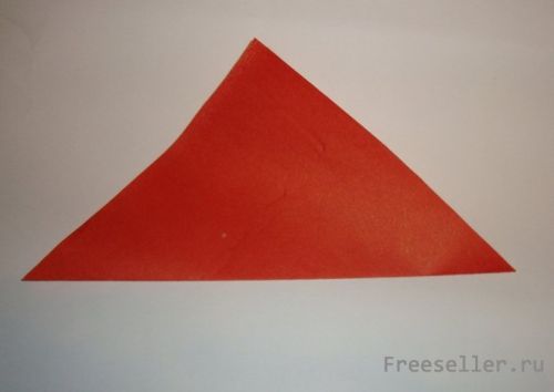 Делаем клубничку из бумаги