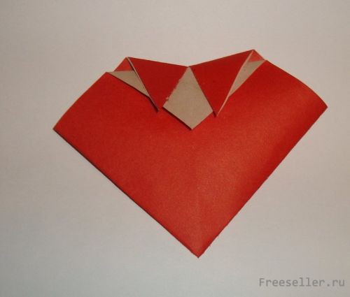 Клубничка из бумаги своими руками