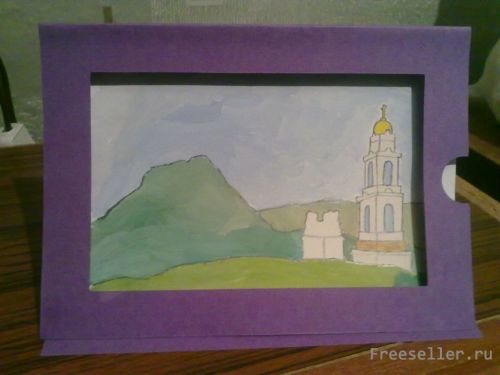 Рамка для рисунков или фотографий своими руками