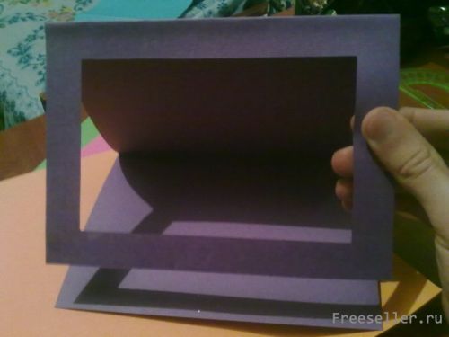 Изготовление рамки для рисунков или фотографий