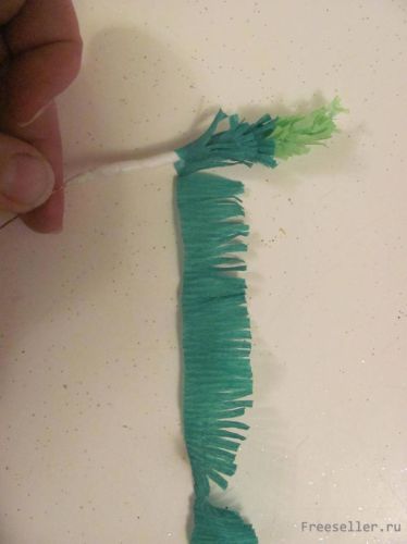 Изготовление открытки с веткой елочки своими руками