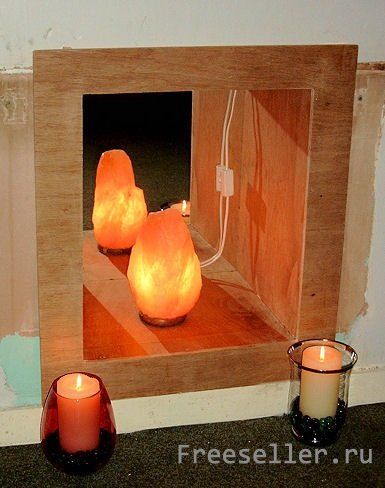 Декорируем камин своими руками