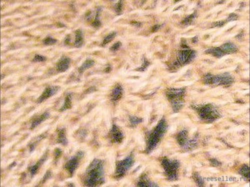 Вяжем чехол для стула из шпагата своими руками.