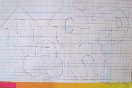 Изготовление развивающей игрушки для детей -Фигурки на шнурке