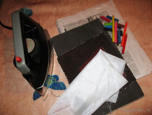 Материалы и приспособления для нанесения рисунка на майку