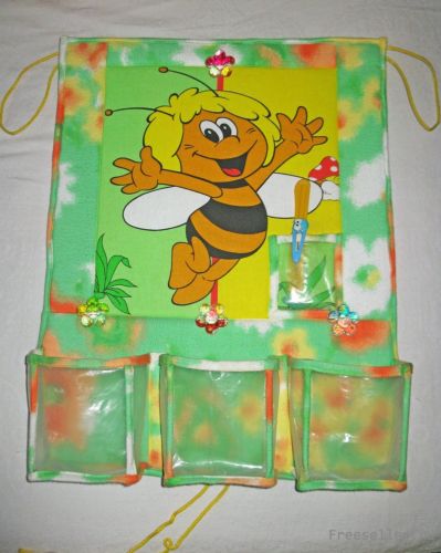 Карман для косметики на детскую кроватку своими руками.