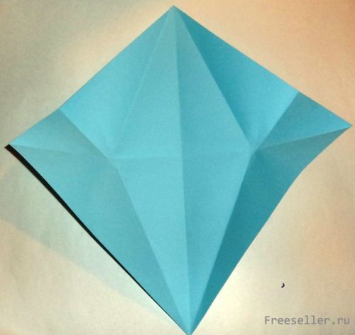 Делаем попугая Ара в оригами