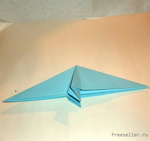 Делаем попугая Ара в оригами