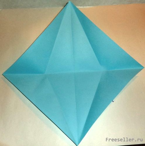 Делаем попугая Ара в оригами