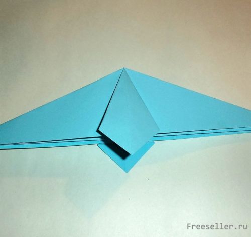 Делаем попугая Ара в оригами