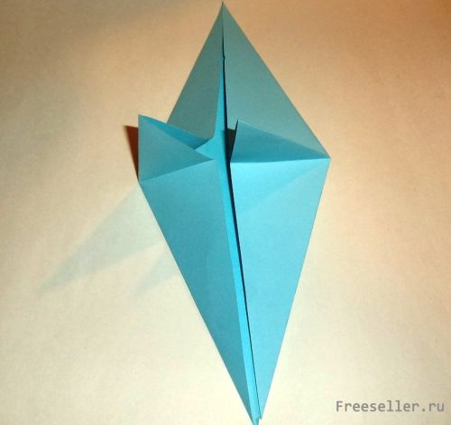 Делаем попугая Ара в оригами