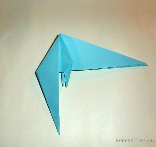 Делаем попугая Ара в оригами