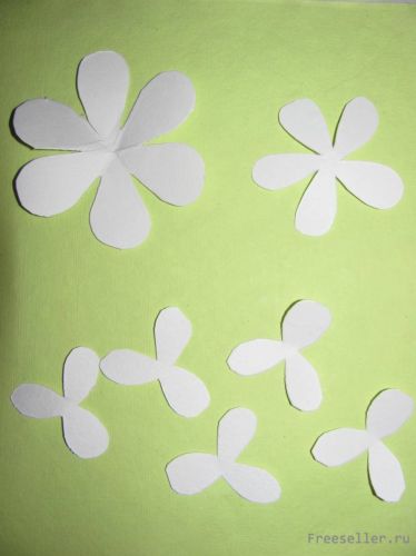 Как сделать красивые цветы из акварельной бумаги
