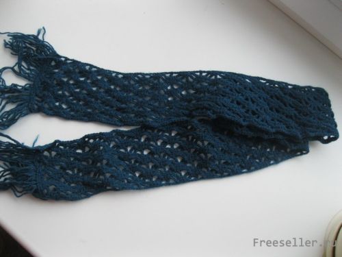 Вяжем Шарфик своими руками.