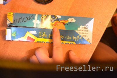 Изготовление рубашки с галстуком из бумаги