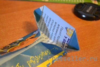 Изготовление рубашки с галстуком из бумаги