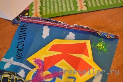 Изготовление рубашки с галстуком из бумаги