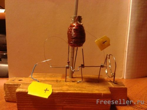 Поршневой электродвигатель своими руками