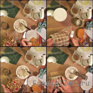 Кашпо с мозаикой для садовых цветов своими руками.