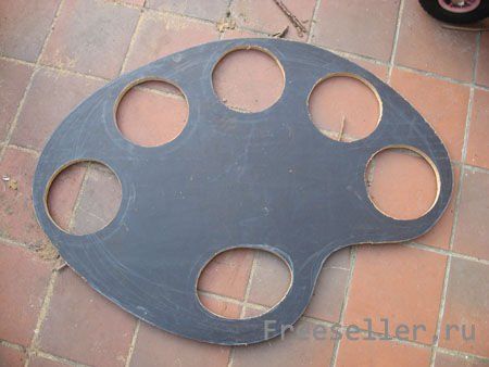 Изготовление подставки для садовых горшков - Палитра