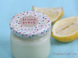 Как сделать Лимонный скраб своими руками