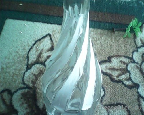 Ваза из бутылки своими руками - изготовление