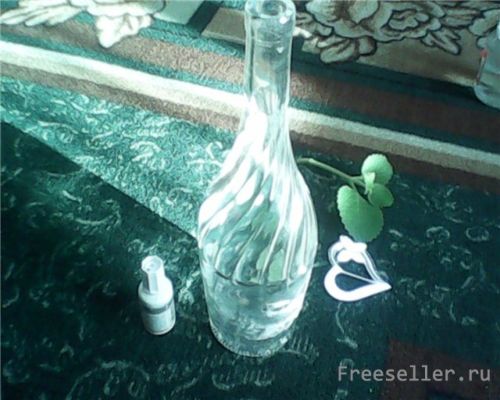 Ваза из бутылки своими руками - изготовление