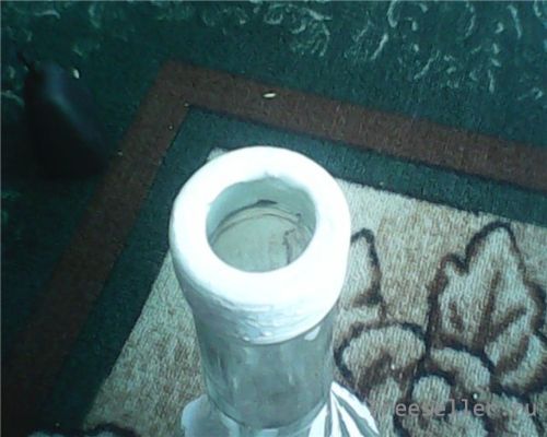 Ваза из бутылки своими руками - изготовление