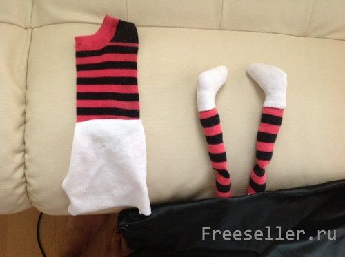 Кукла Санта Клауса своими руками - изготовление