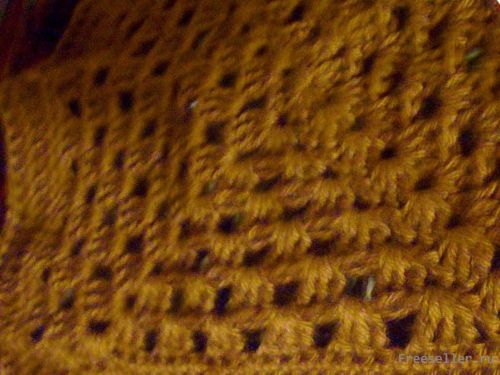 Вяжем Ажурный рассеиватель для светильника