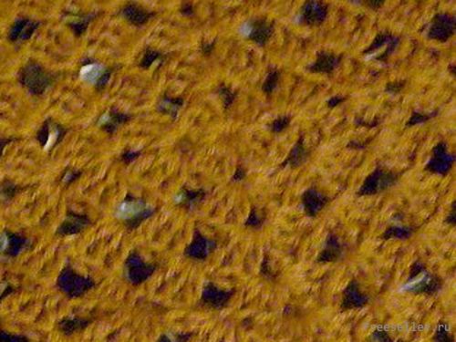 Вяжем Ажурный рассеиватель для светильника