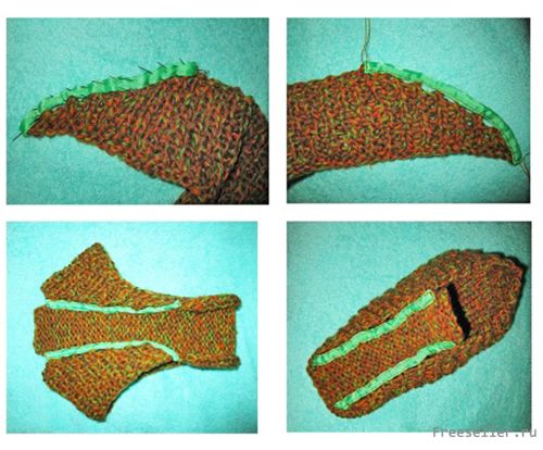 Вяжем Тапки-кеды для любимого к 23 февраля