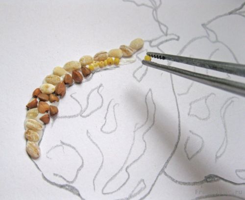 Изготовление картины съедобный натюрморт