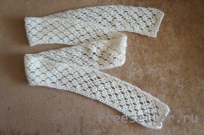 язание стильного шарфика своими руками