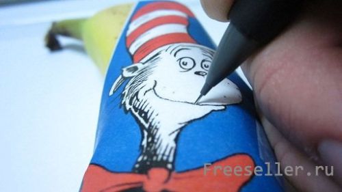 Как сделать тату на бананах