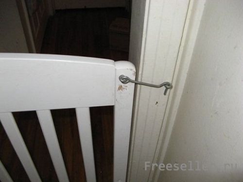 Дверь из детской кроватки своими руками.