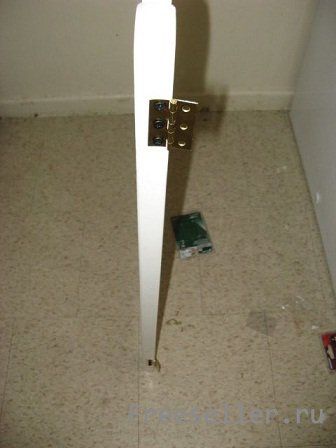 Дверь из детской кроватки своими руками.