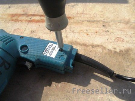 Ремонт электрического шнура дрели своими руками.